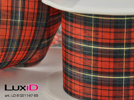 Tartan cut edge 65 rood 60mm x 25m